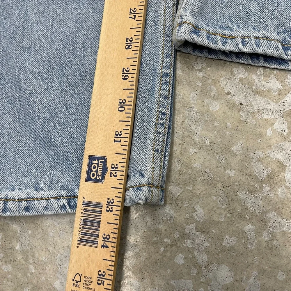 Levis Jeans Mens 34x33 Blue Pants 550 Baggy Relaxed Loose Y2K Denim Tag 36x34 C9